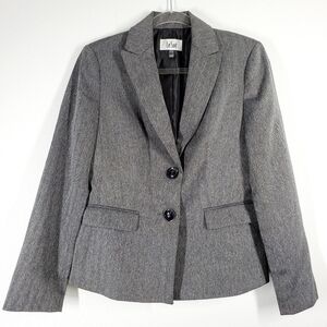 LE SUIT BUTTON FRONT BLAZER/JACKET